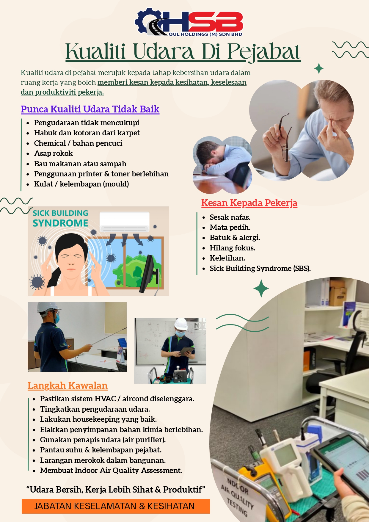 Banner aktiviti syarikat